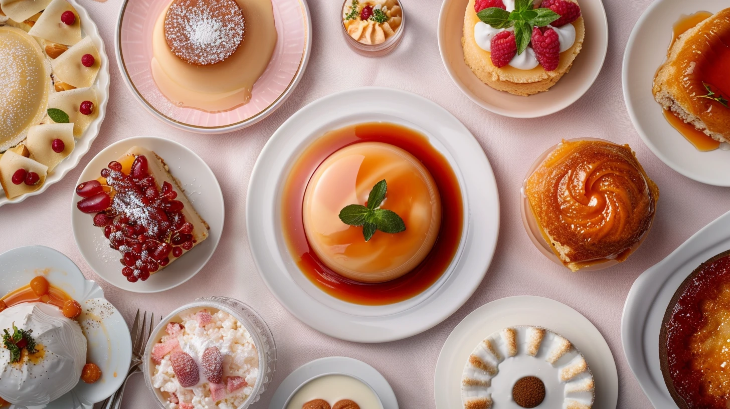 Custards, Puddings and Soft Desserts Around the World