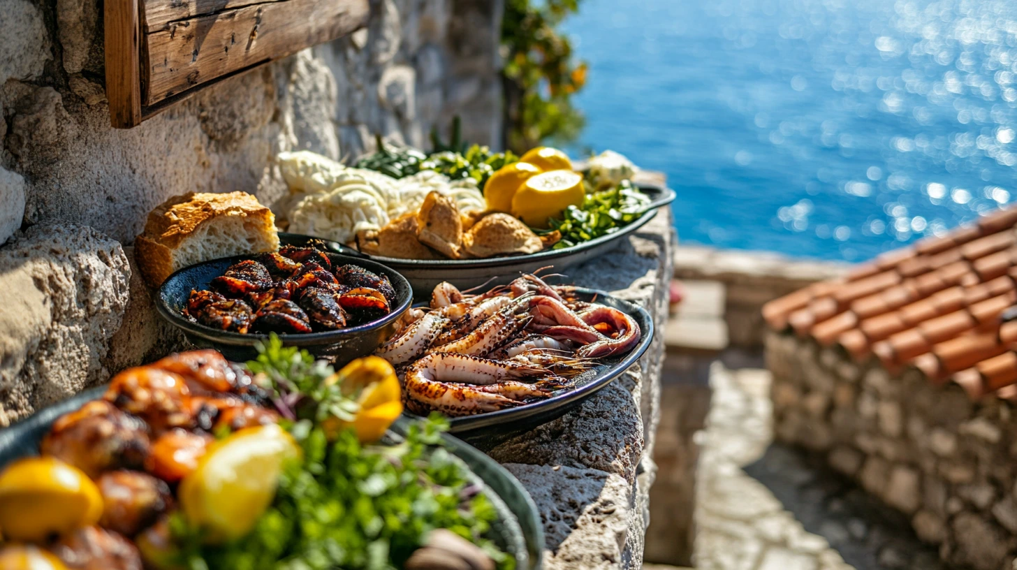 The Food of the Adriatic: Seafood, Smoke, Olive Oil and Stone Villages
