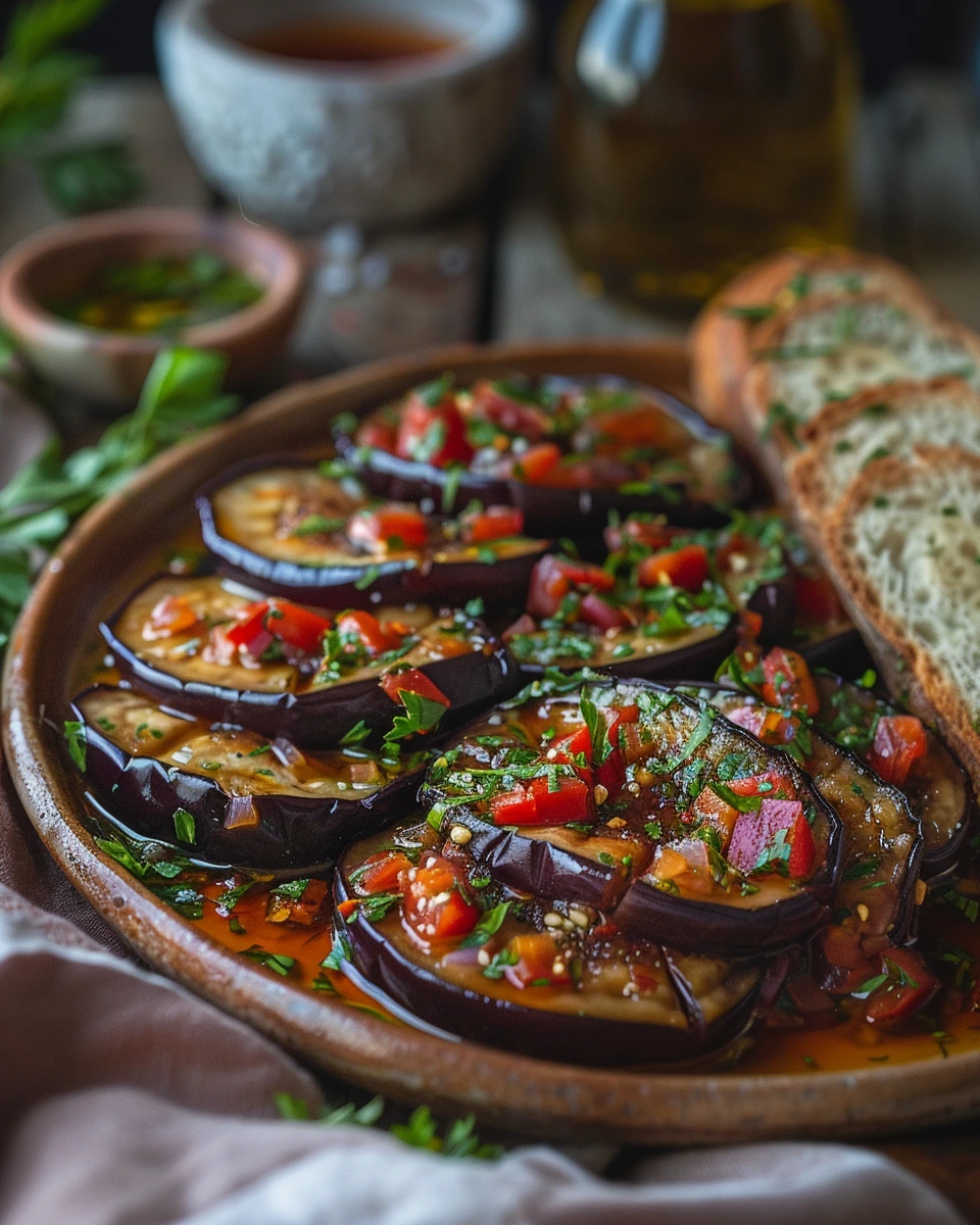 Berenjenas en Escabeche