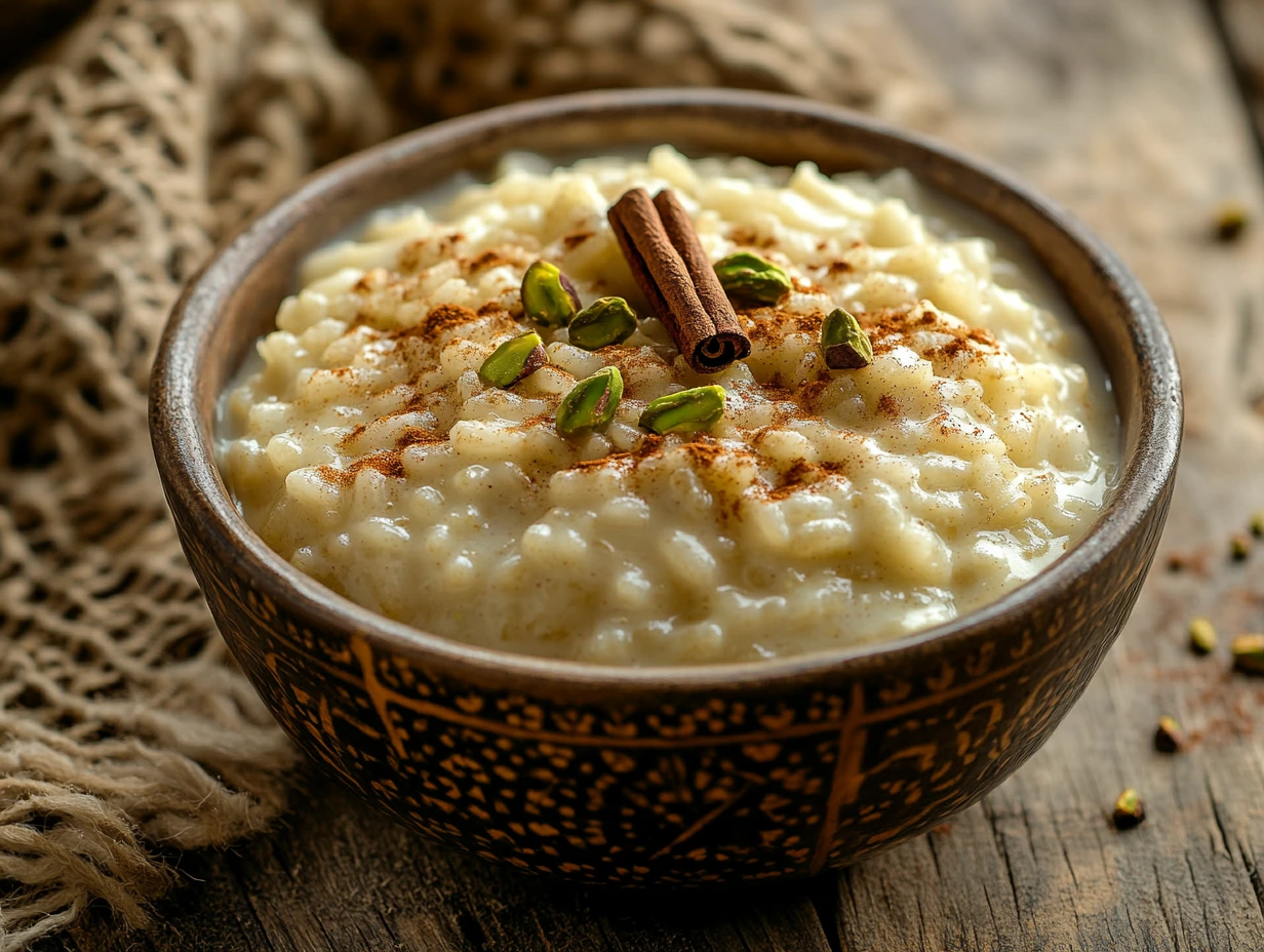 Ethiopian Spiced Rice Pudding