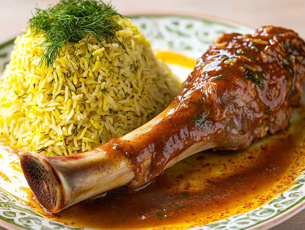 Baghali Polo ba Mahicheh