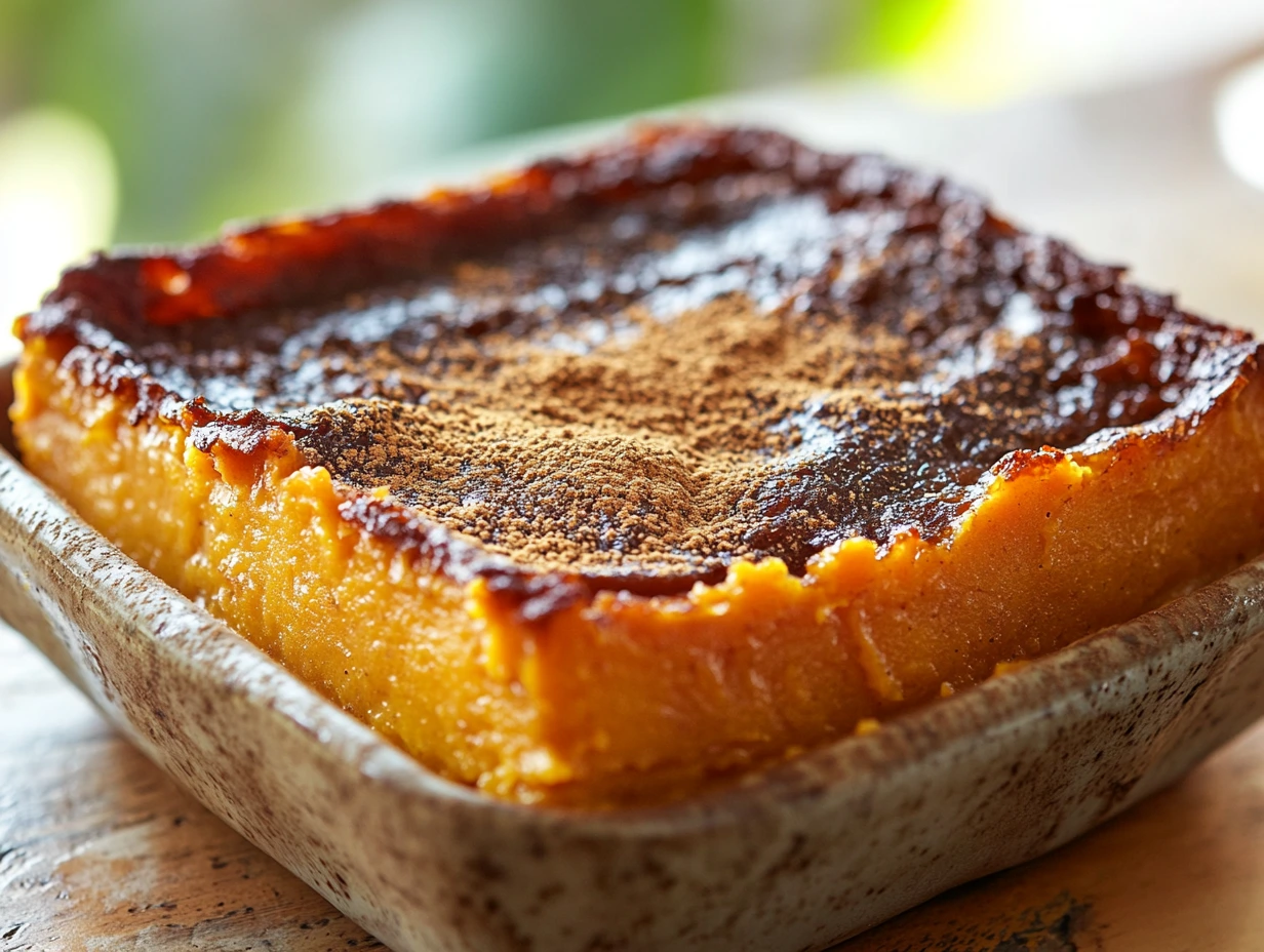 Jamaican Sweet Potato Pudding