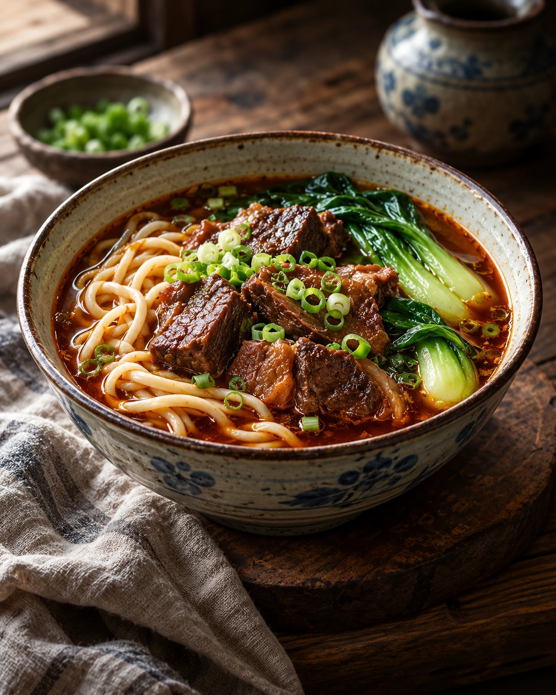 Taiwanese Beef Noodle Soup