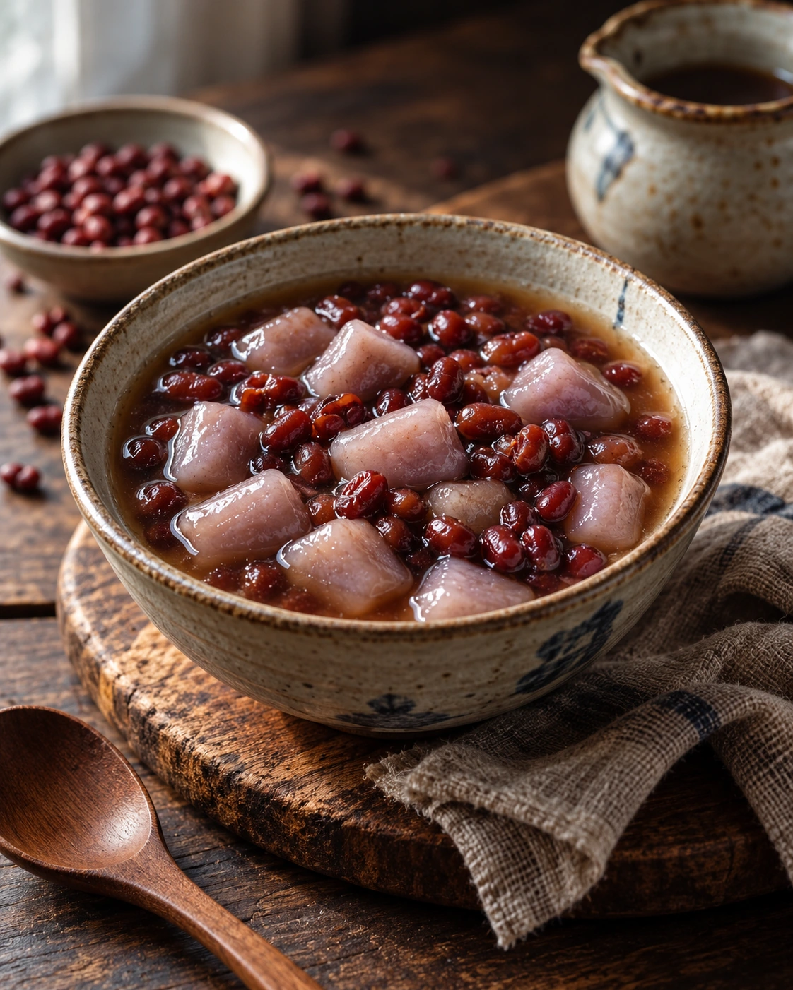 Taiwanese Taro Balls in Sweet Soup
