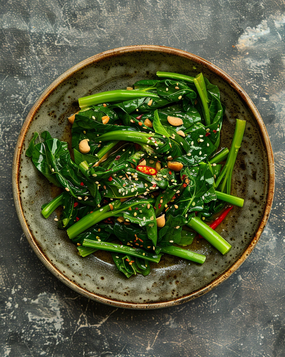 Pad Pak Boong Fai Daeng
