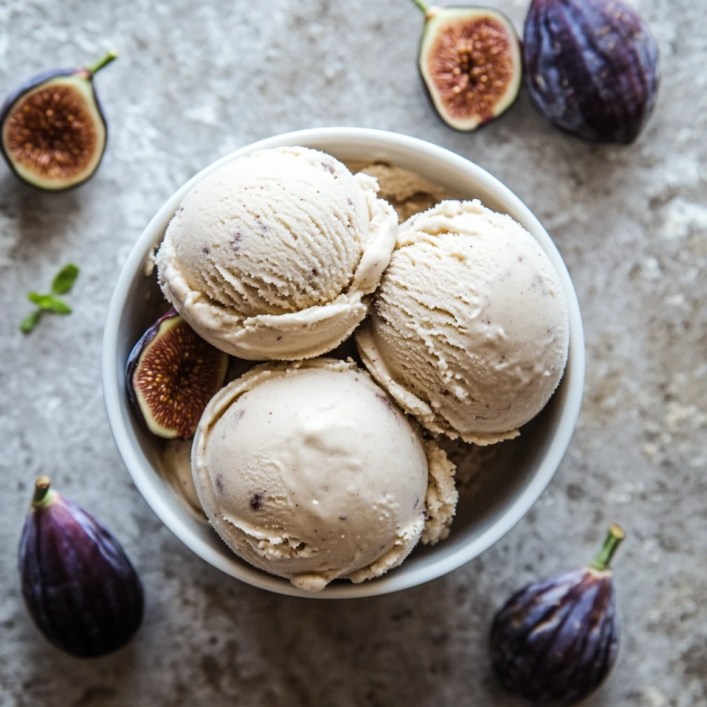 Ricotta Fig Gelato