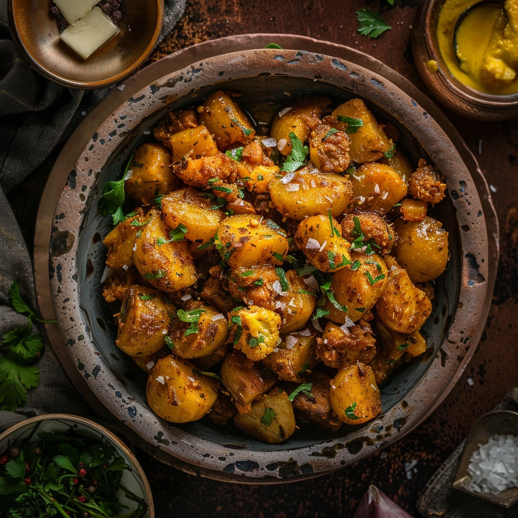 Aloo Gobi Potatoes