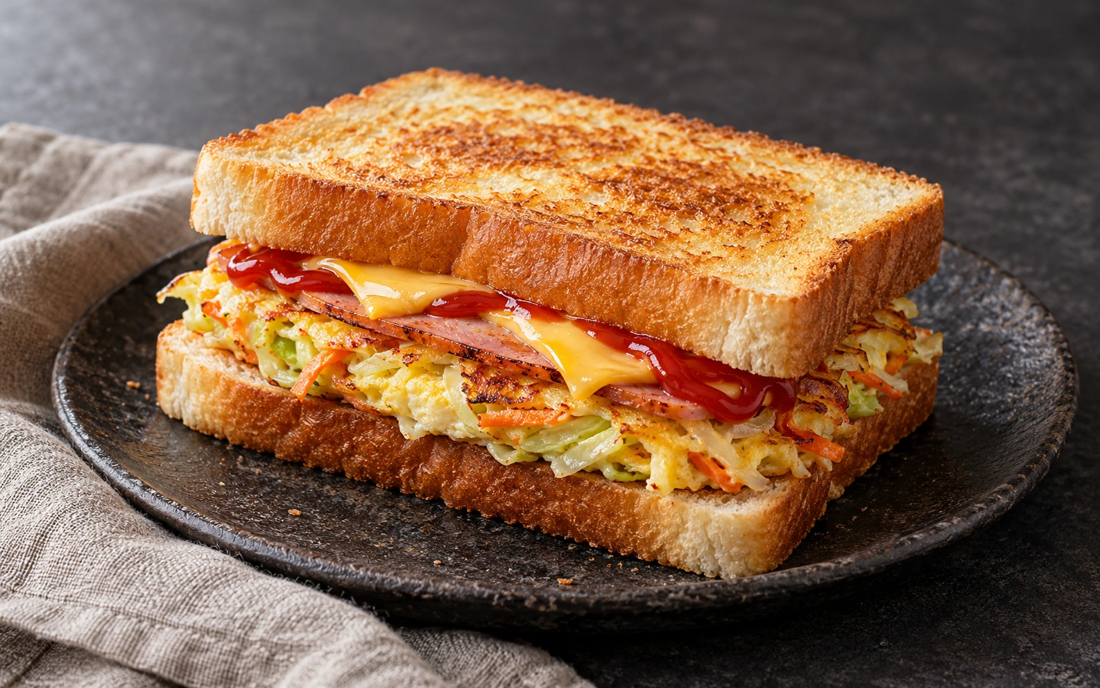 Korean Street Toast
