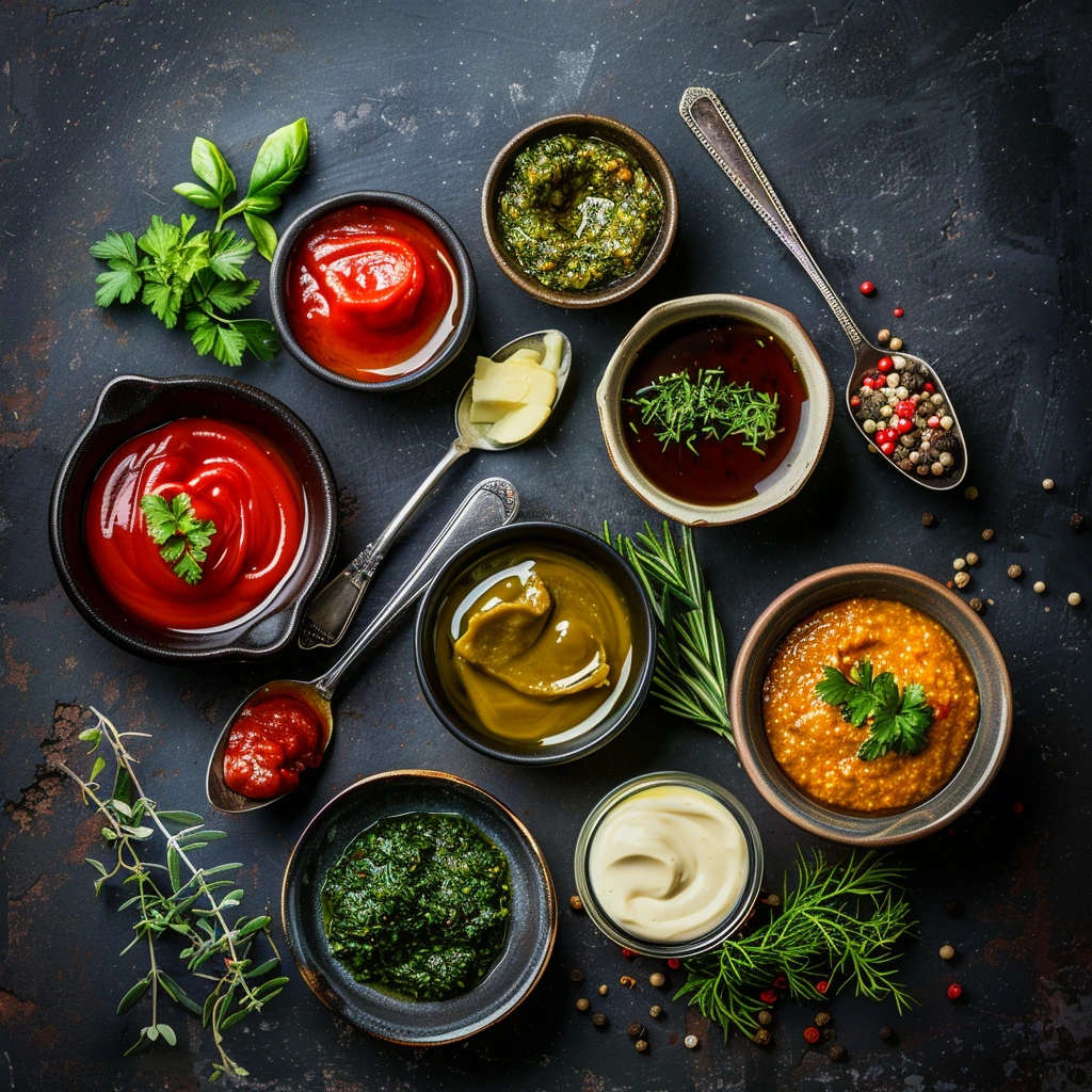 Sauces guide image