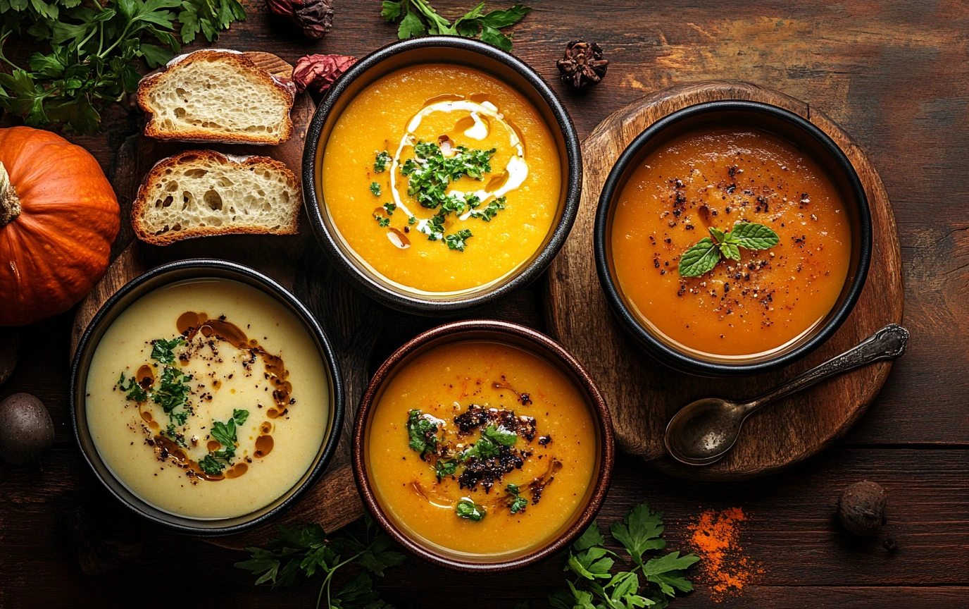 Autumn soups