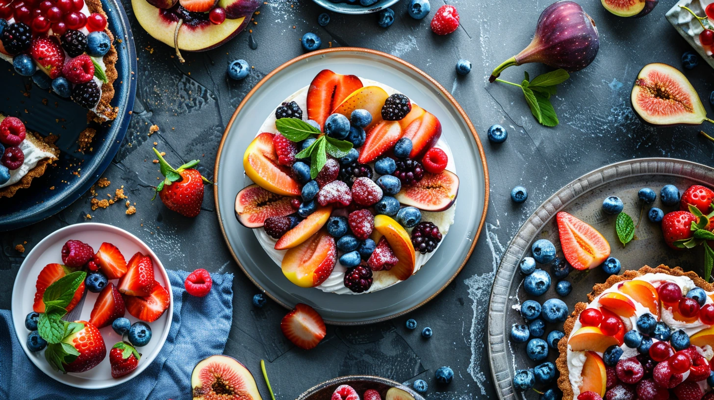 Fruit-led desserts