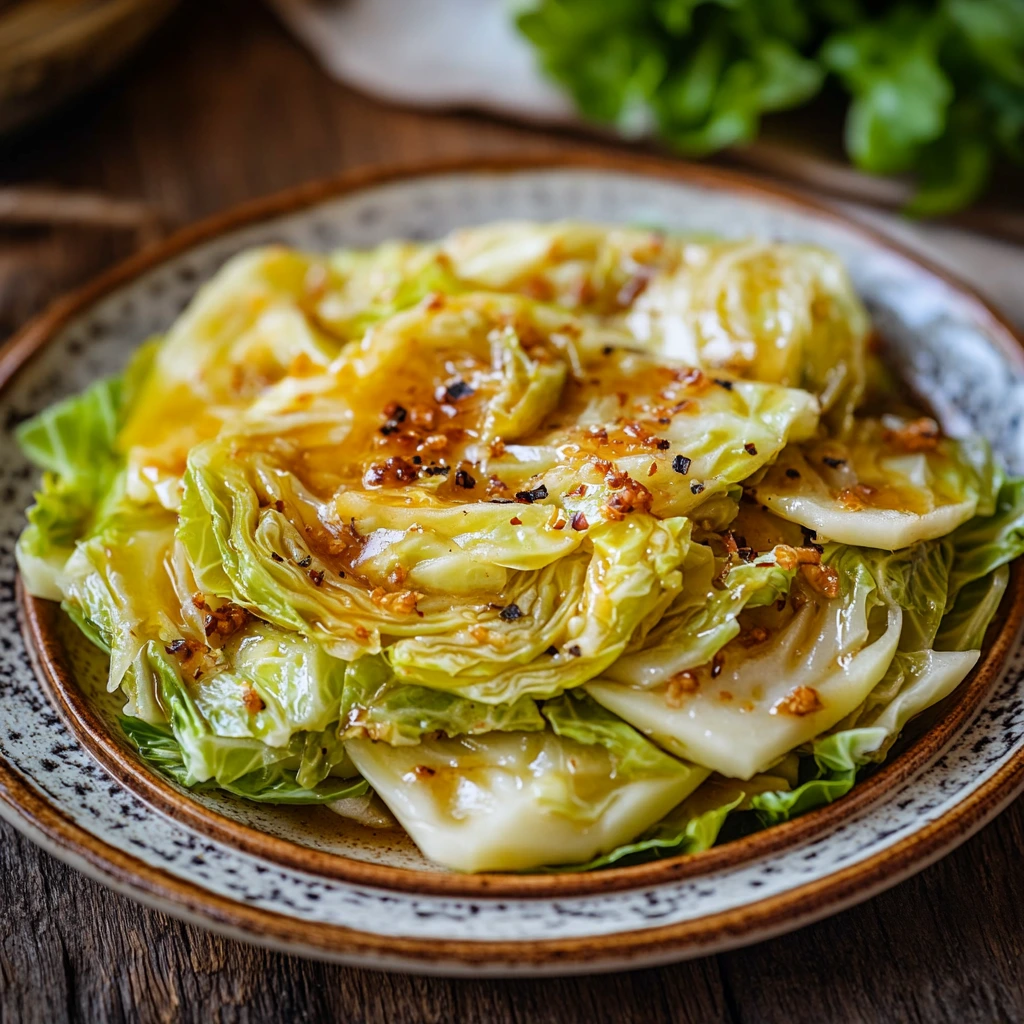 Brown Butter Savoy Cabbage