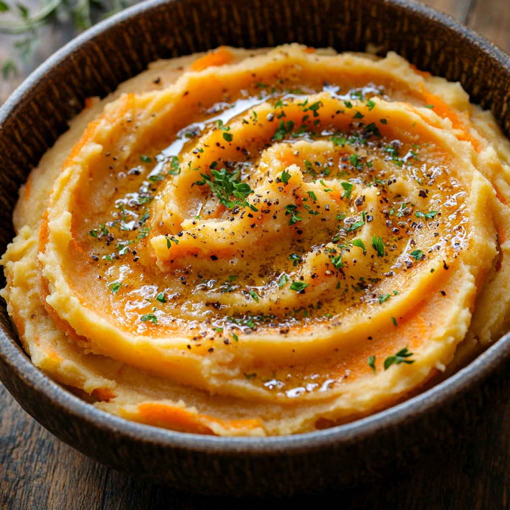 Caramelised Carrot and Swede Mash