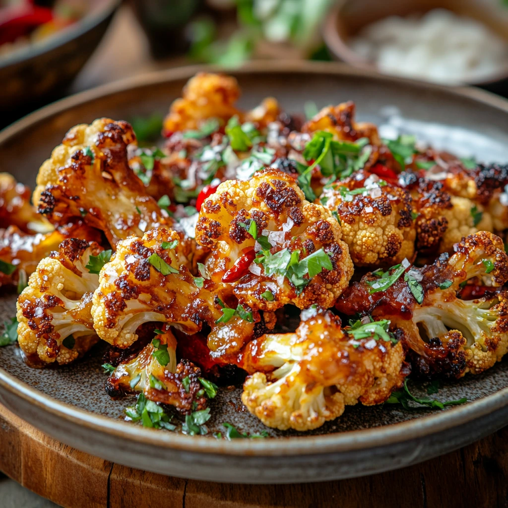 Crispy Chilli Cauliflower Florets