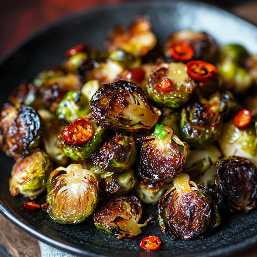Crispy Chilli Sprouts