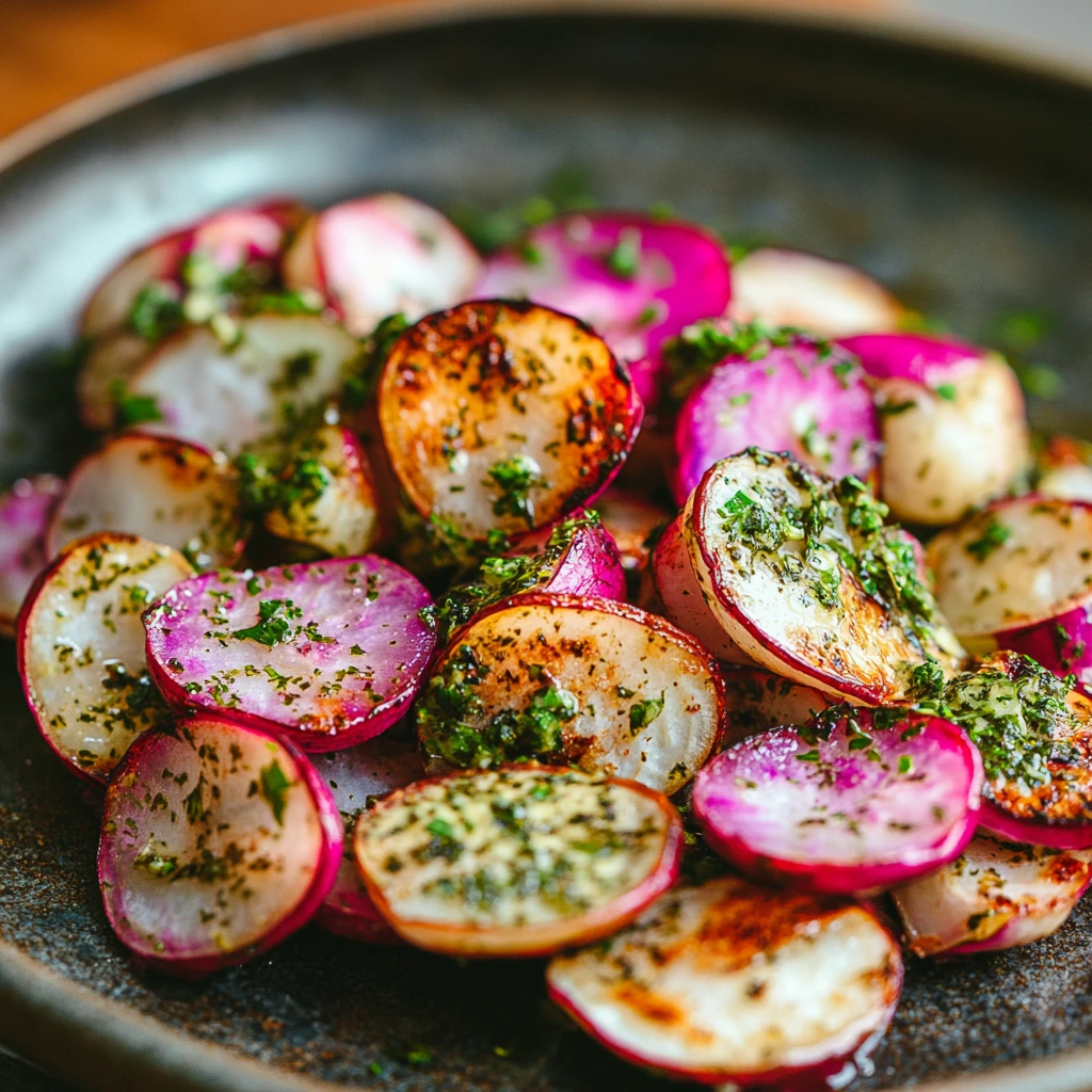 Glazed Turnips with Thyme