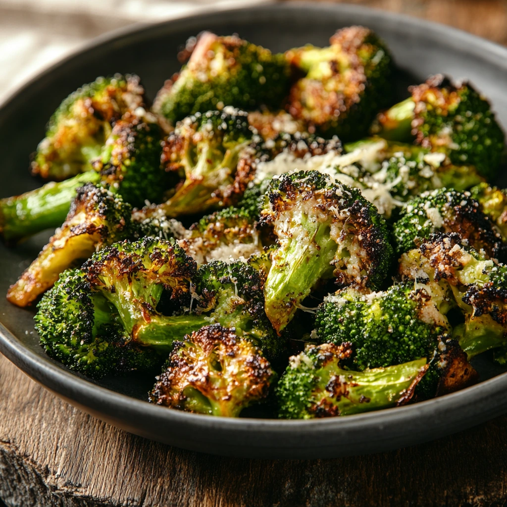 Roasted Broccoli with Parmesan