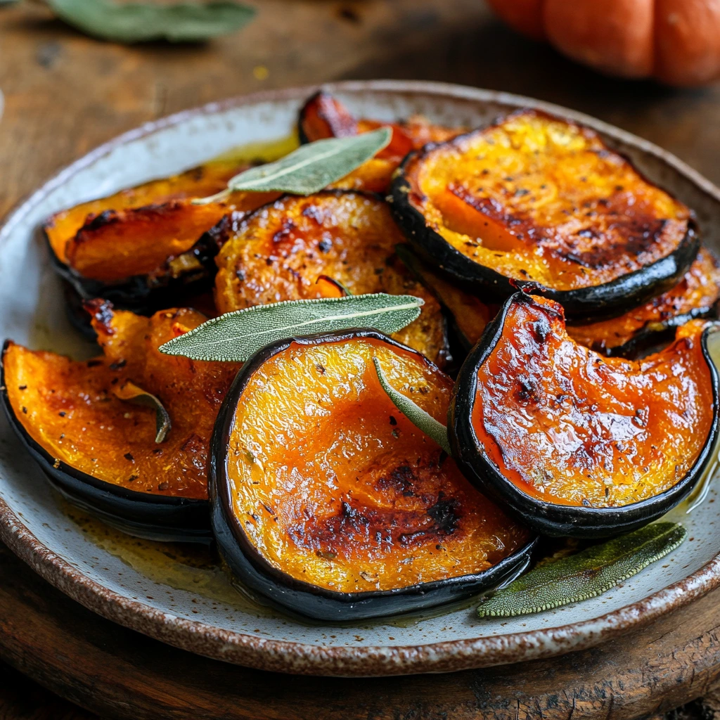 Roasted Squash with Sage