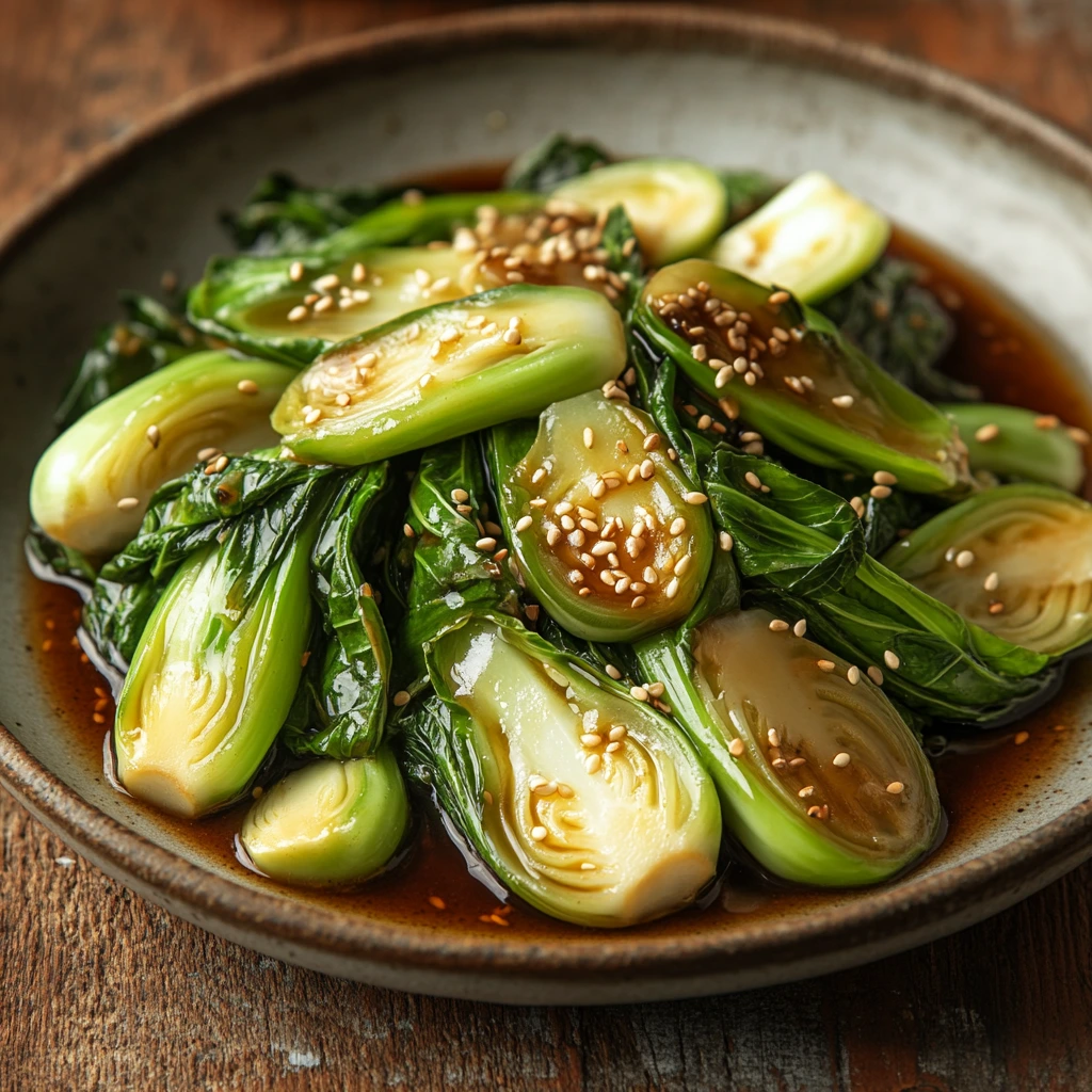 Sesame Soy Pak Choi